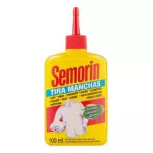 Tira Manchas Branqueador Semorin Pré-lavagem Líquido Frasco 100 Ml