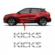 Par Escrita Friso Adesivo Lateral Nissan Kicks