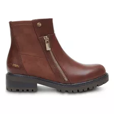 Botinetas Botas Lady Stork Joa Cierre Lateral Urbanas Mujer