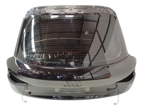 Tampa Traseira Audi Q3 2015 2016 Com Vidro Preto