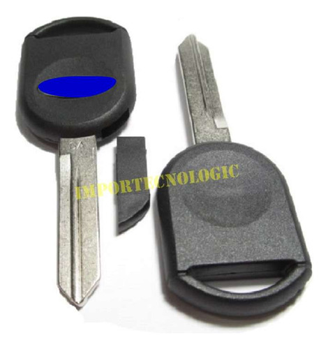 Carcasa Para Llave Control Alarma Ford Fusion Sin Botones Foto 3