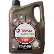 Aceite Para Motor Total Quartz 5000 20w50 - 4 Litros