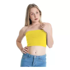 Cropped Tomara Que Caia Faixa Top Regata Feminina Malha