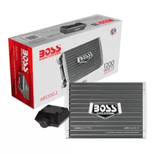 Potencia Boss Ar1200.2 2 Canales, 1200w Subwoofer Envios!! Color Negro