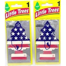 2 Little Trees Aromatizante Cheirinho Carro Vanilla Eua