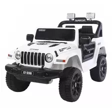 Carro Eléctrico Infantil Carrito A Batería Para Niños Jeep