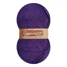 Estambre Favorito Omega 200g Colores (1 Pieza) Color Morado 7155