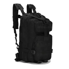 Mochila Militar Tática Masculina Feminina Impermeável 30 L Cor Preto