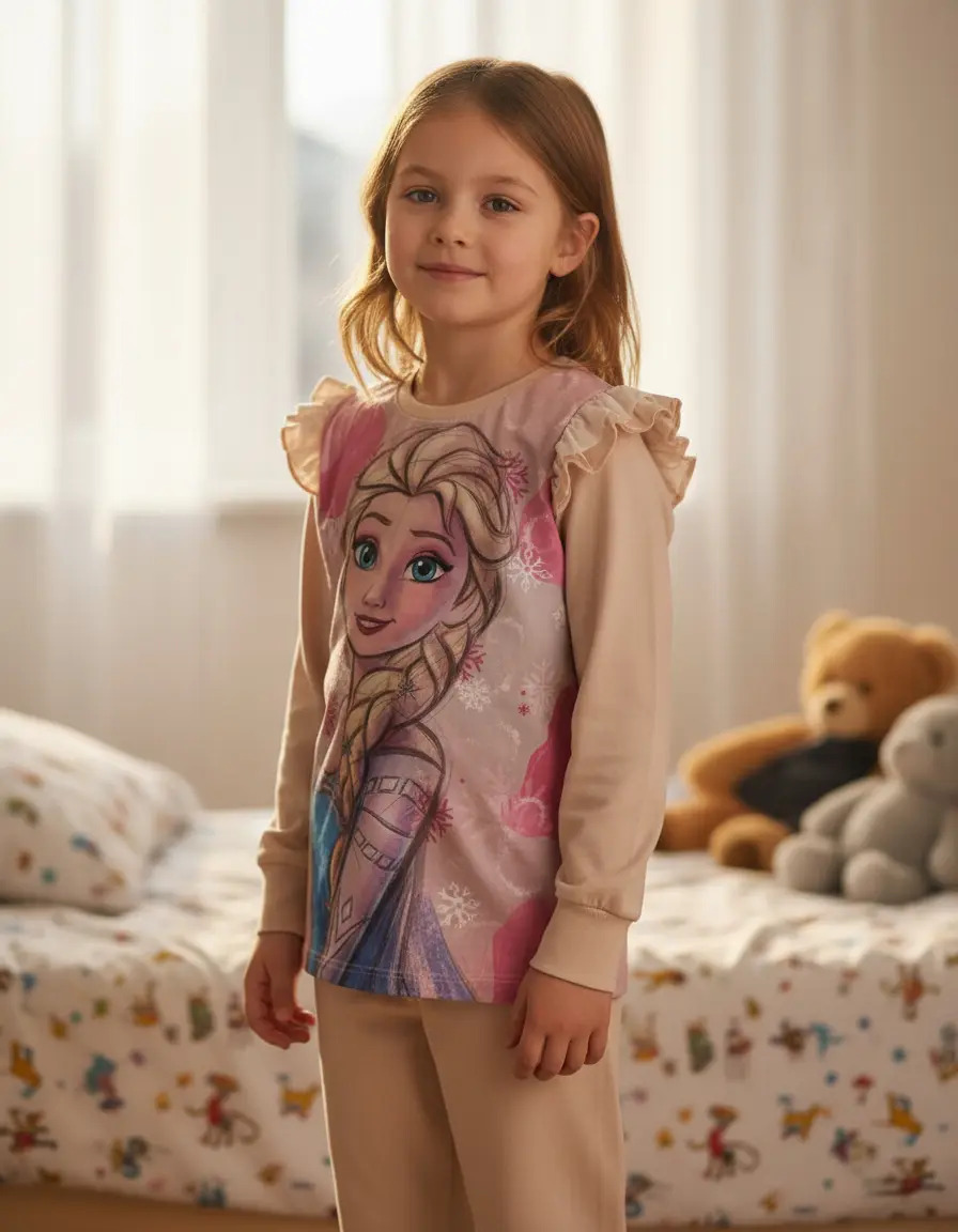 Pijama Frozen Princesas Ariel Aurora Princesas Disney