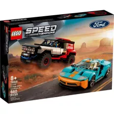 Lego Speed Champions 76905 Ford Gt Edição Herança E Bronco R Quantidade De Peças 660