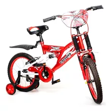 Bicicleta Infantil Montana Aro 16 Unitoys 1403 Vermelho