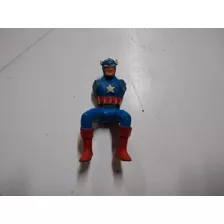 Boneco Capitão America Gulliver - Raro Brinquedo Herois