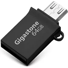 Unidad Flash Usb 3.0 Gigastone De 64 Gb Otg Con Interfaces D