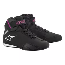 Tênis Feminino Alpinestars Stella Sektor Preto/rosa