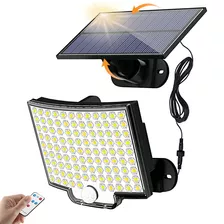 Llinpi® Lámpara Solar De Pared Exteriores Sensor Luz 4 Modos