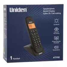 Telefono Inalambrico Uniden At3102bk Negro 