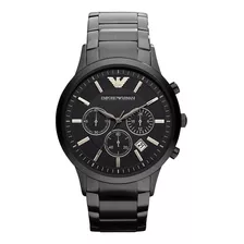 Relógio Empório Armani Ar2453 Original Eua Black Cronógrafo