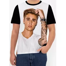 Camisa Camiseta Justin Bieber Álbum Show Música Envio Hj 20