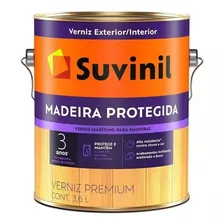 Proteção Dupla P/ Madeira Acetinado Natural Suvinil 3,6l