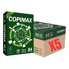 Pack Resma A4 Hoja Copimax Blanca Hojas De Impresión Block