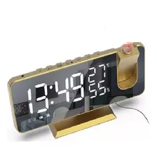 Reloj Digital Escritorio Proyector + Temperatura + Humedad