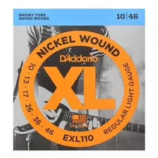 Daddario Exl110 Cuerda Para Guitarra Electrica 10-46