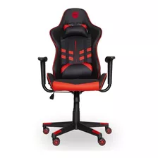 Cadeira De Escritório Gamer Gira Dazz Prime-x Preto Vermelho