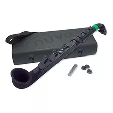 Saxofón Soprano Nuvo, Negro / Verde (n520jbgn)