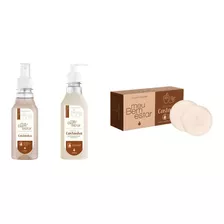 Kit Mães Castanha ( Body Splash + Hidratante + Sabonetes )