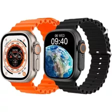 Relógio Smartwatch Ultra 49mm Android Ios Inteligente Nfe