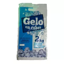 Saco Para Gelo 2 Kg | Com Alça | S/ Cód Barras | 200unidades