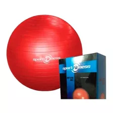 Balón Para Pilates Yoga De 75 Cm Rojo
