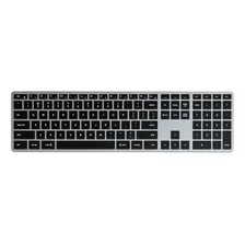 Teclado Satechi Ingles Inalámbrico Retroiluminado Space Gray