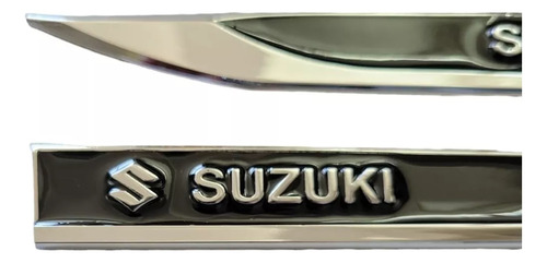 Emblemas Espadines Negros Adheribles Suzuki Sx4 2017 Foto 5