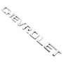 Emblema Chevrolet 17cm X 5,5cm Logotipo Insignia Cromada  Chevrolet Captiva