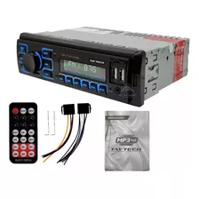 Rádio Aparelho Mp3 Bluetooth Usb Aux Controle 4x45w