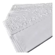 100 Toalhas Papel Lavabo Banheiro Relevo Trevo Casamento