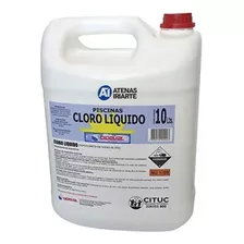 Cloro Liquido Piscinas 10lt Dideval