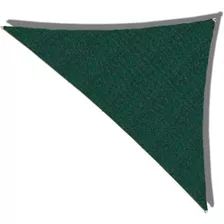 Triangulo Toldo Vela Verde 90% 2.5m X 3.5m X 3.9m