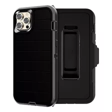 Funda Case Protector @ iPhone 15 Pro Max Grado Militar Black