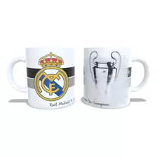 Caneca De Café Real Madrid Champions League Envio Imediato