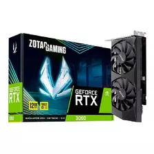 Placa De Vídeo Zotac Nvidia Geforce Rtx 3060 12gb Gddr6 