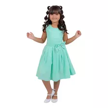 Vestido Festa Infantil Menina Criança Moda Evangélica Midi