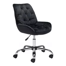 Silla De Oficina Loft Negro Këssa Muebles