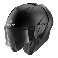 Capacete Shark Escamoteavel Evo Es Blank Preto Fosco 56 (s)