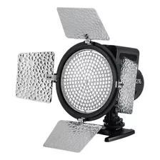 Lámpara Yongnuo 216 Led 1 Temperatura Para Foto Y Video Color De La Estructura Negro Color De La Luz Blanco Frío