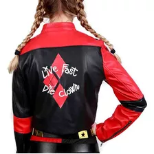 Suicide Squad Harley Quinn Cosplay Moto Jacket