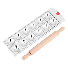 Ravioli Maker & Ravioli Molds Tool-molde Redondo De 12 Orifi