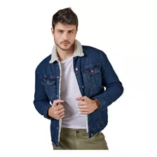 Jaqueta Masculina Lee Jeans Com Pelo E Forro Denim R: 1736l