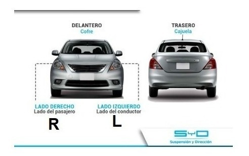 Base Amortiguador Delantero Acura Cl 2001-2003 Syd Foto 8